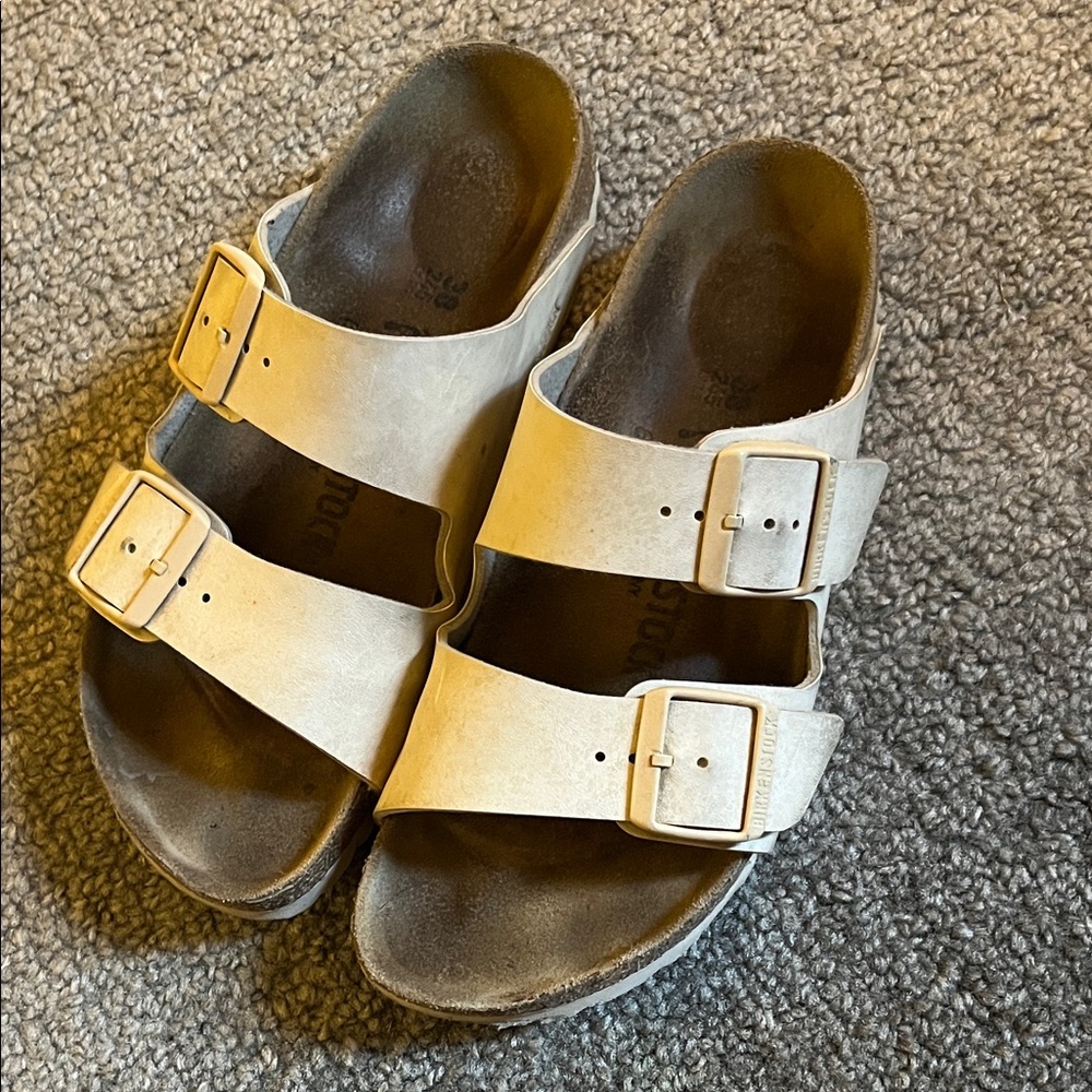 White Birkenstocks